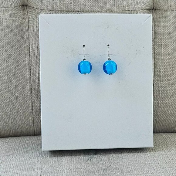 Women Earrings Blue Tone Fashion Jewelry Earrrings - Picture 5 of 10